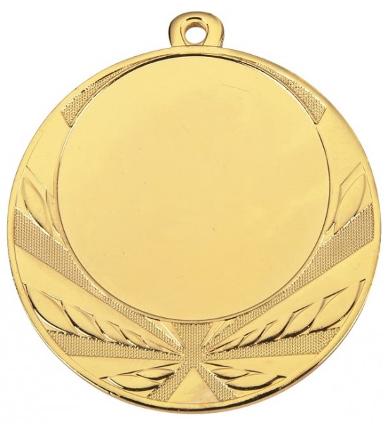Medaille D114 inkl.Beschriftung ,Band u. Emblem Gold Unmontiert