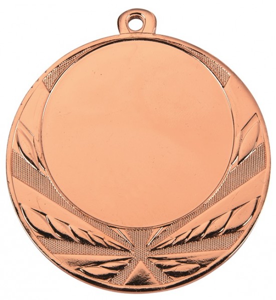 Medaille D114 inkl.Beschriftung ,Band u. Emblem Bronze Unmontiert