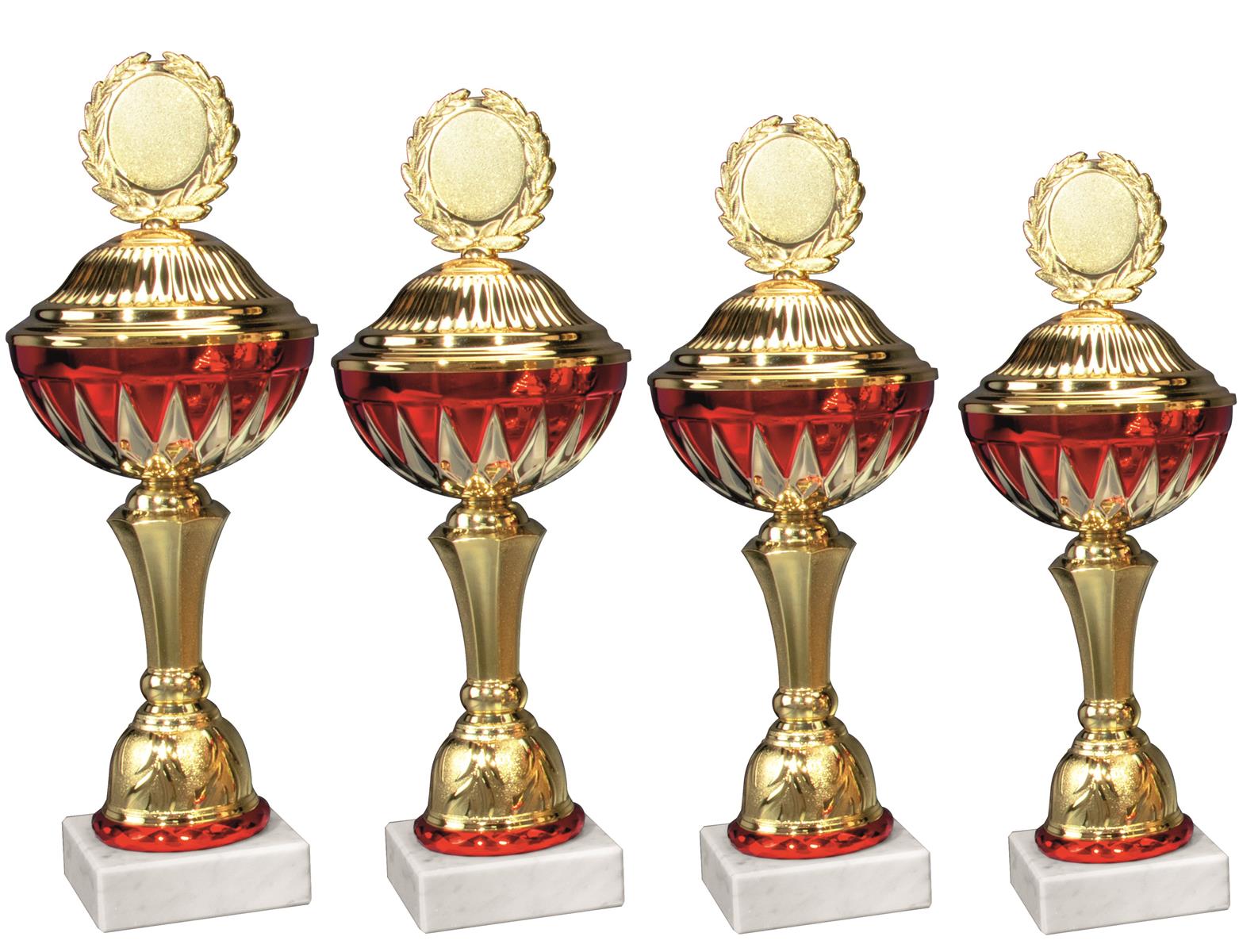 4er Serie Pokal Alena inkl. Gravur und Emblem 
