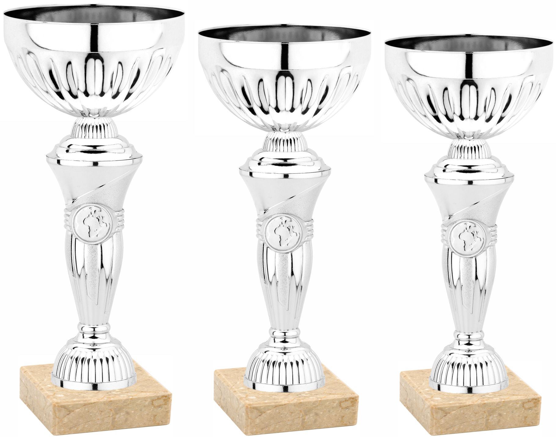 3er-Serie Pokale NRW Line P900-S inkl. Gravur und Emblem Mini 22,5/23,5 und 25,5cm
