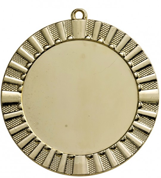 Medaille E107 inkl.Beschriftung ,Emblem und Band Gold Unmontiert