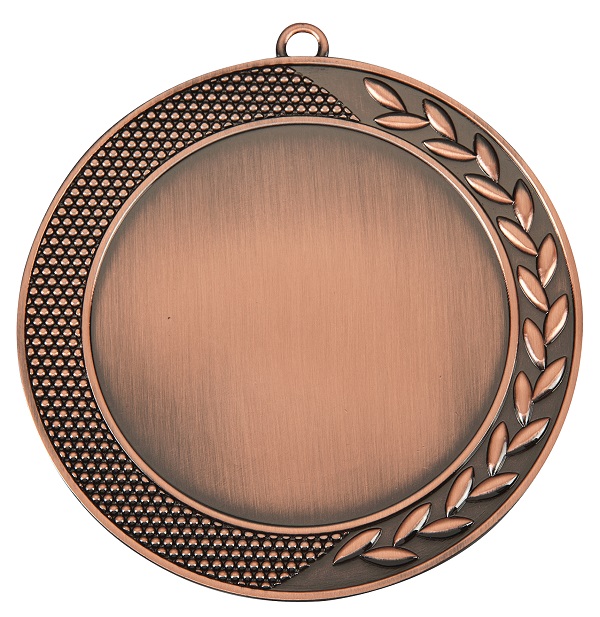 Medaille D58 inkl.Beschriftung,Band u. Emblem Bronze Unmontiert