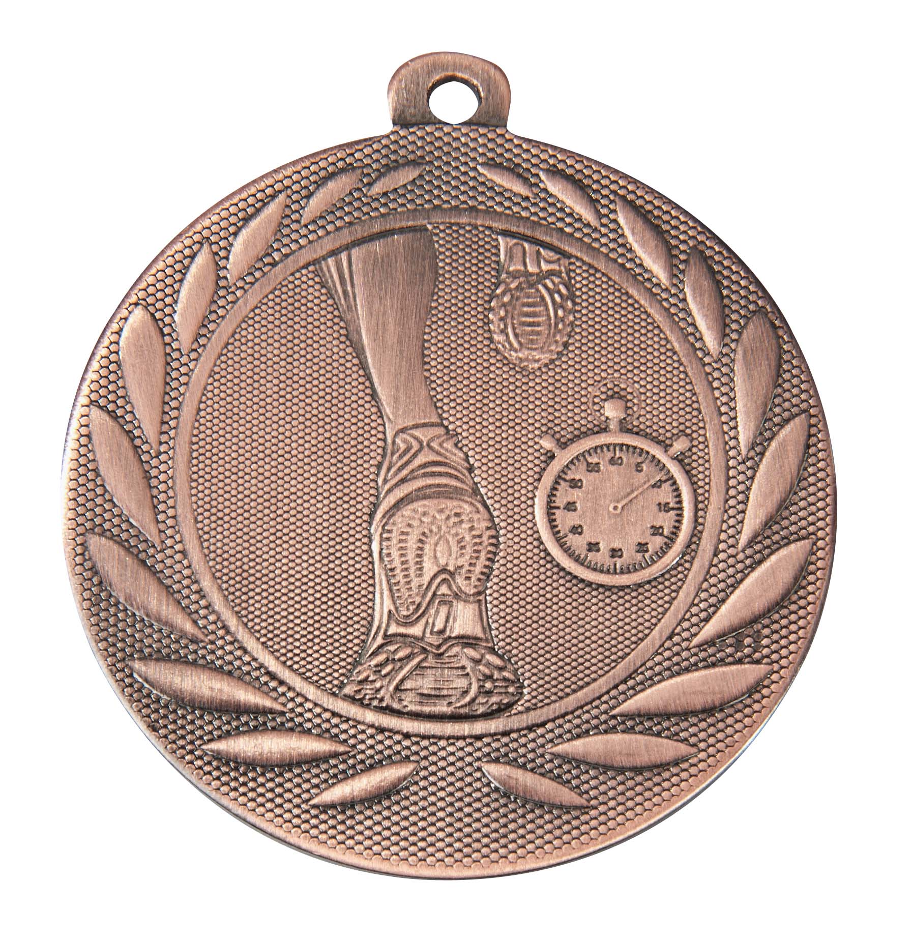 Lauf-Medaille DI5000G inkl. Band und Beschriftung Bronze Unmontiert