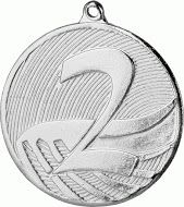 Medaille MD1 inkl. Band und Beschriftung Silber Unmontiert