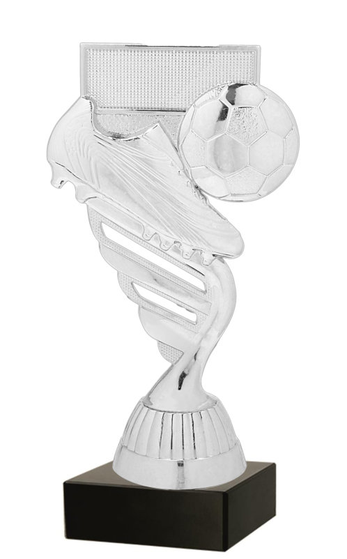 Fußballfigur "Schuh Ball Tor 3D" 15 cm inkl. Beschriftung