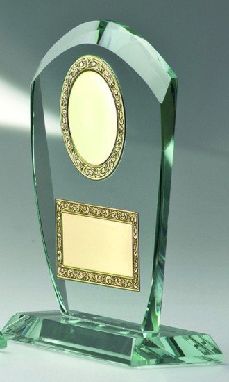 Jade-Glas-Trophäe 17,7 cm