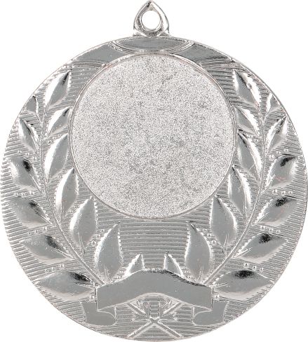 Medaille MMC17050 inkl. inkl. Beschriftung, Emblem u. Band Silber Unmontiert