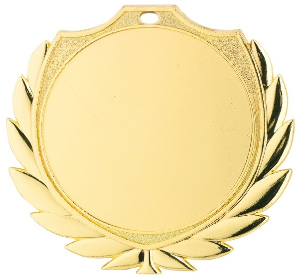 Medaille D78 inkl.Beschriftung,Band u. Emblem Gold Unmontiert