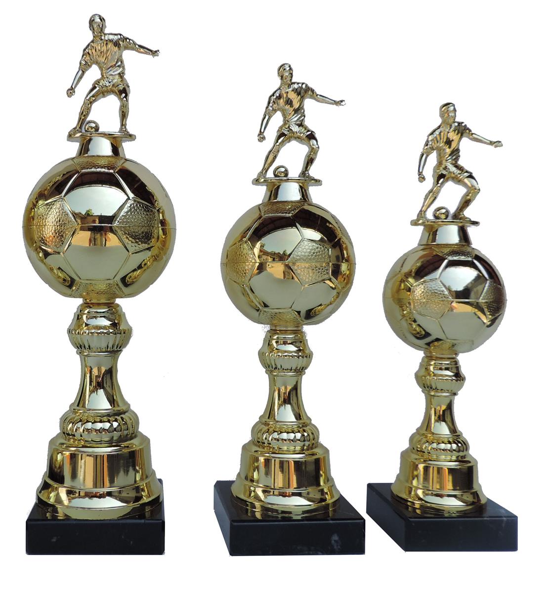 3er-Serie Fußball Pokale Franco inkl. Gravur