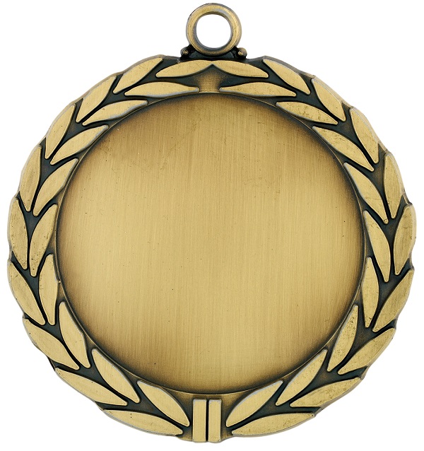 Medaille D8A inkl. Beschriftung, Emblem und Band Gold Fertig montiert gegen Aufpreis