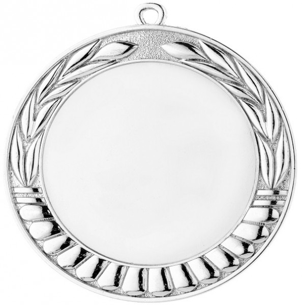 Medaille D89 inkl.Beschriftung, Band u. Emblem Silber Unmontiert
