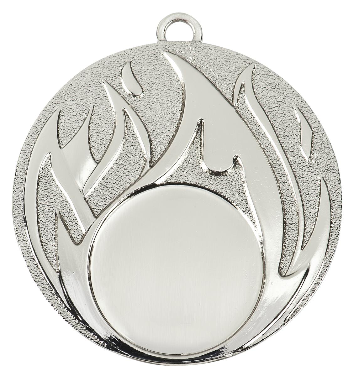 Medaille D49 inkl. inkl. Beschriftung,Emblem  und Band Silber Unmontiert