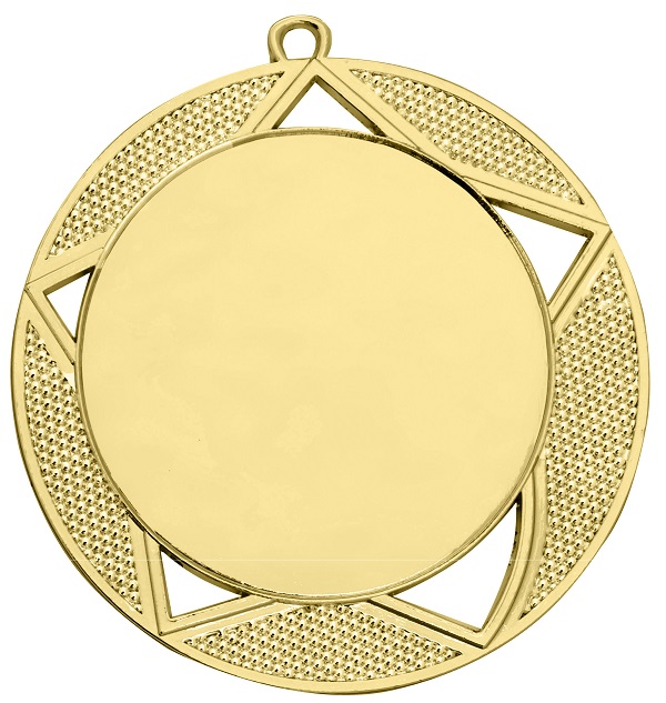 Medaille DZ7001 inkl. Beschriftung, Band u. Emblem Gold Fertig montiert gegen Aufpreis