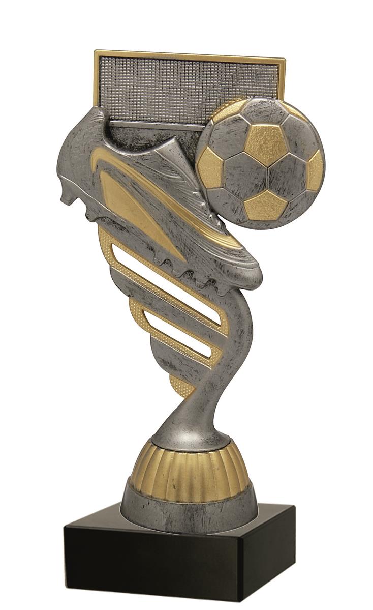 Fußballfigur "Schuh Ball Tor 3D" 15 cm inkl. Beschriftung