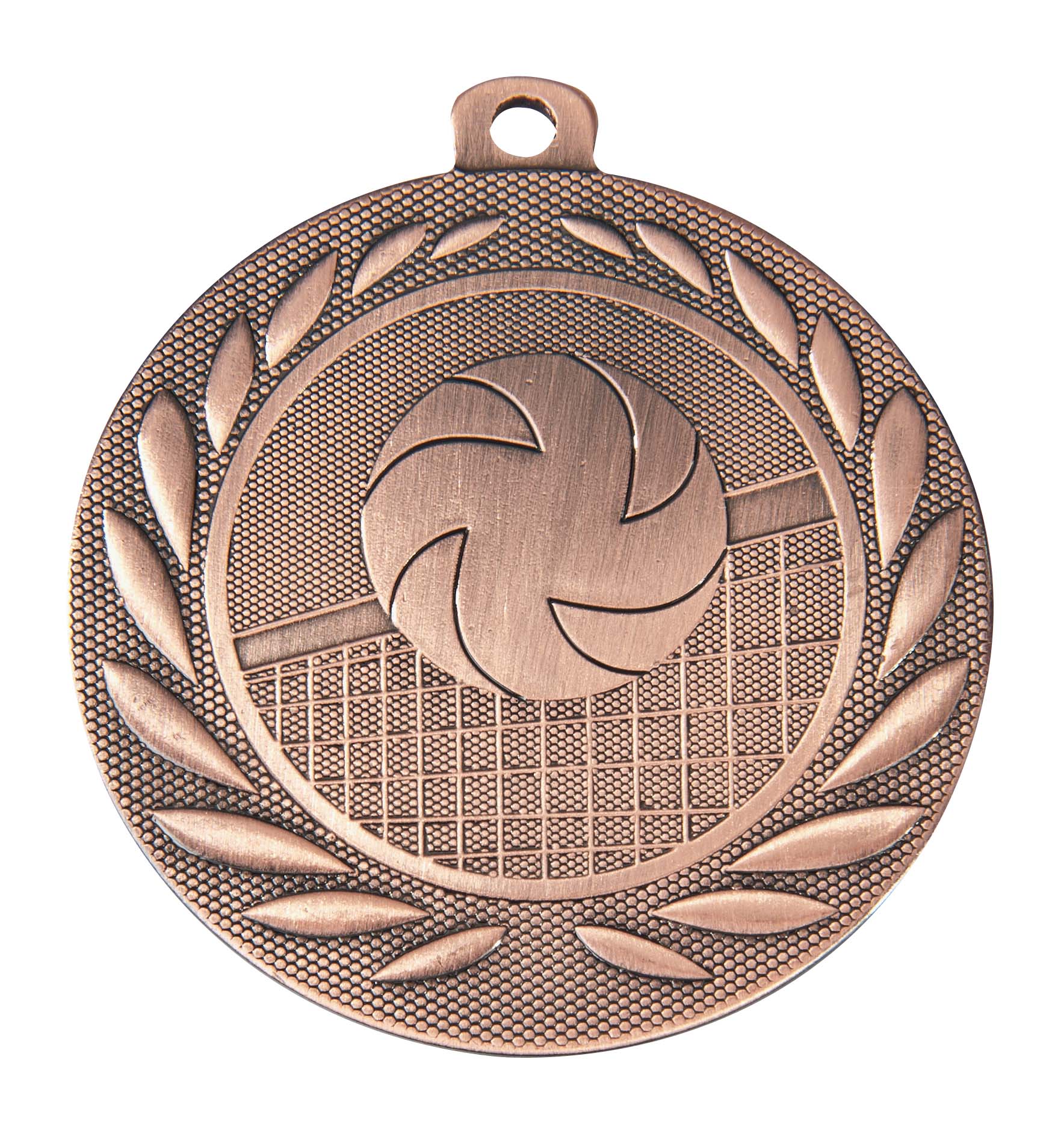 Volleyball-Medaille DI5000N inkl. Band und Beschriftung Bronze Unmontiert