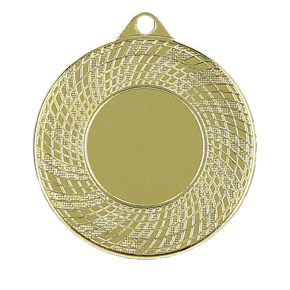 Medaille IM00259 inkl. Beschriftung, Emblem u. Band Gold Fertig montiert gegen Aufpreis