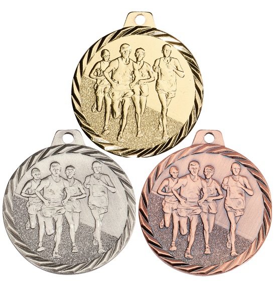 Laufe-Medaille NZ17 inkl. Band u. Beschriftung