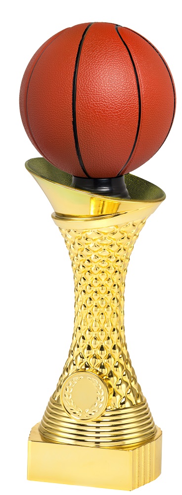 Basketball-Pokal X101-P505 inkl. Gravur Höhe 27 cm