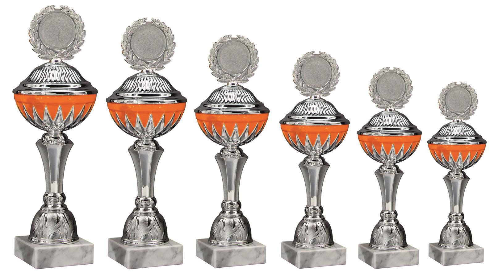 6er Serie Pokal Raphaela inkl. Gravur und Emblem