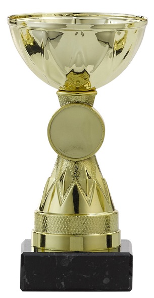 Pokal S1212 inkl. Gravur und Emblem 13 cm