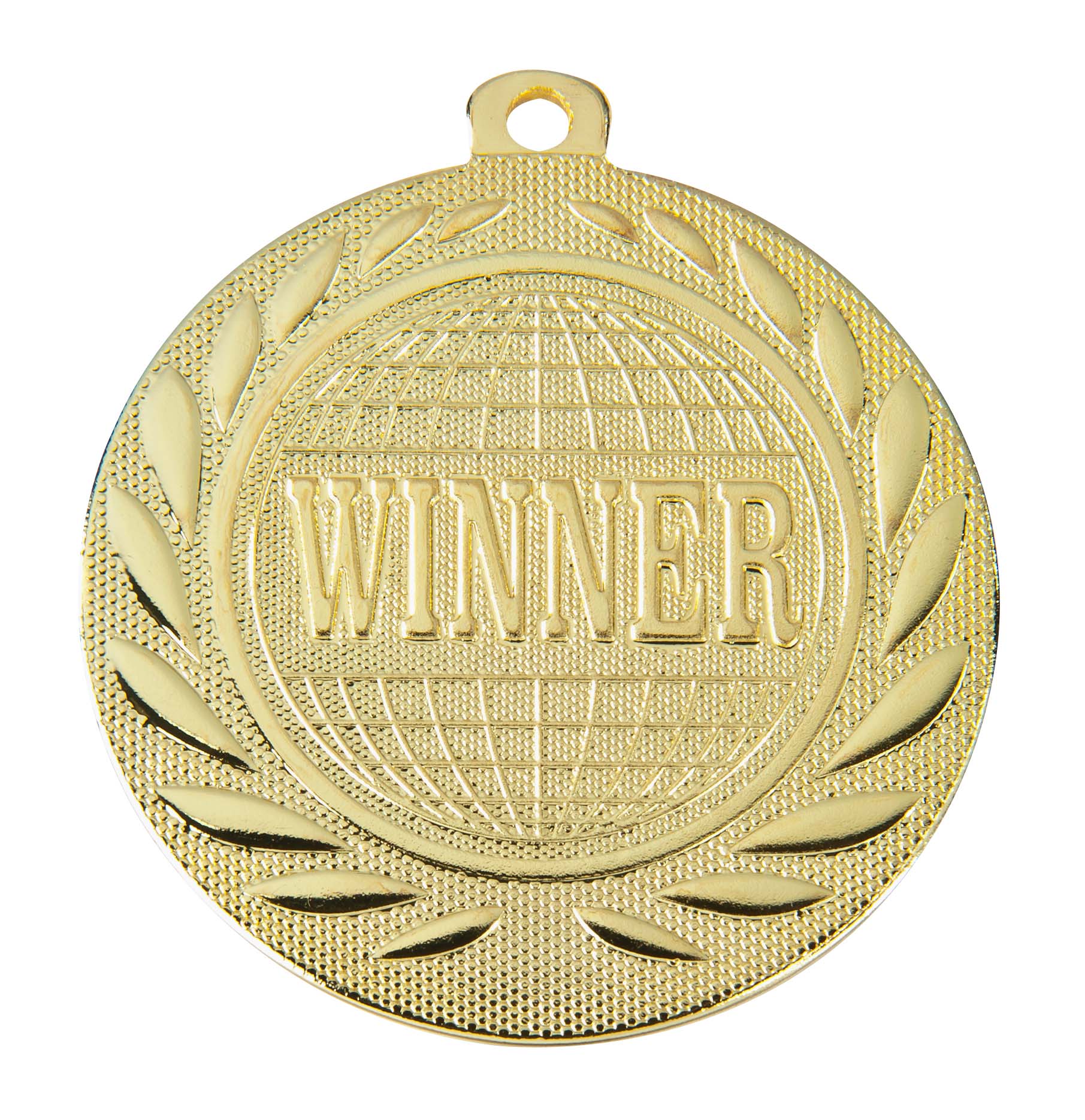 Winner-Medaille DI5000S inkl. Band und Beschriftung Gold Fertig montiert gegen Aufpreis