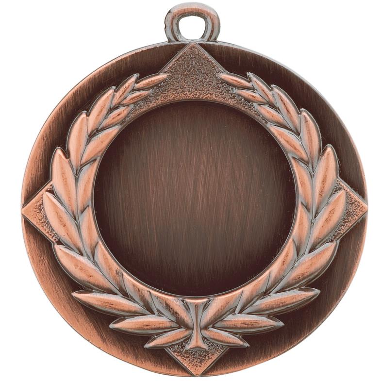 Medaille D6A inkl. inkl. Beschriftung,Emblem  und Band Bronze Unmontiert