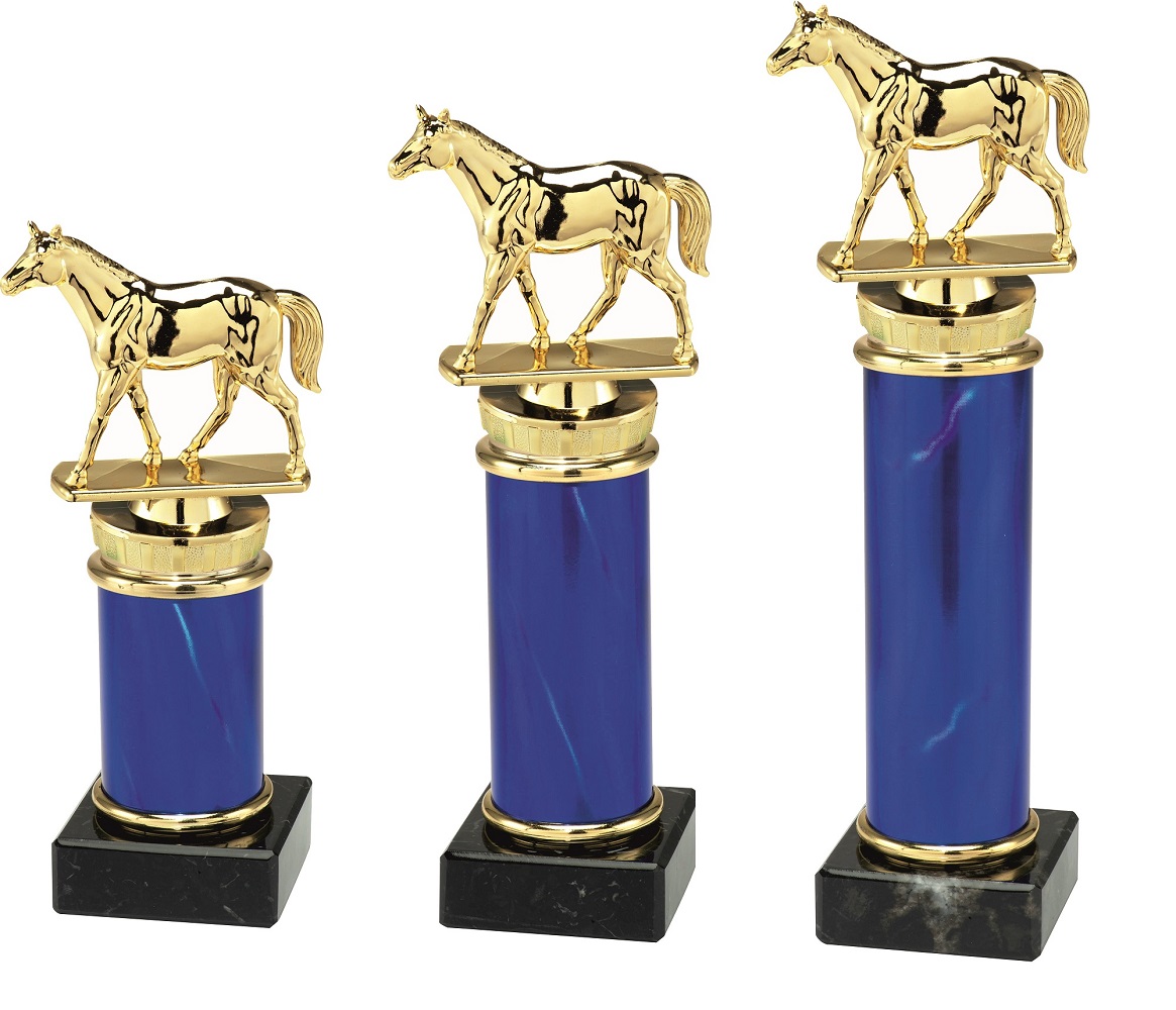 Pferdesport-Reitsport-Pokal inkl. Gravur 3er Serie