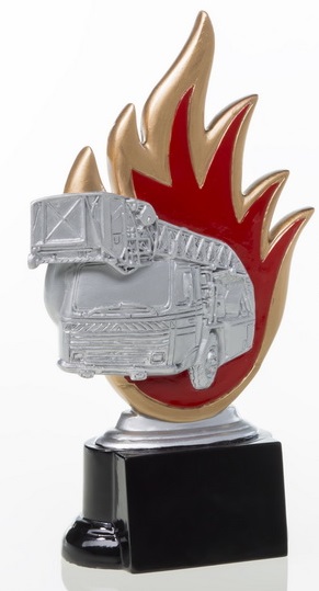 Feuerwehr-Trophy  inkl. Gravur 18 cm