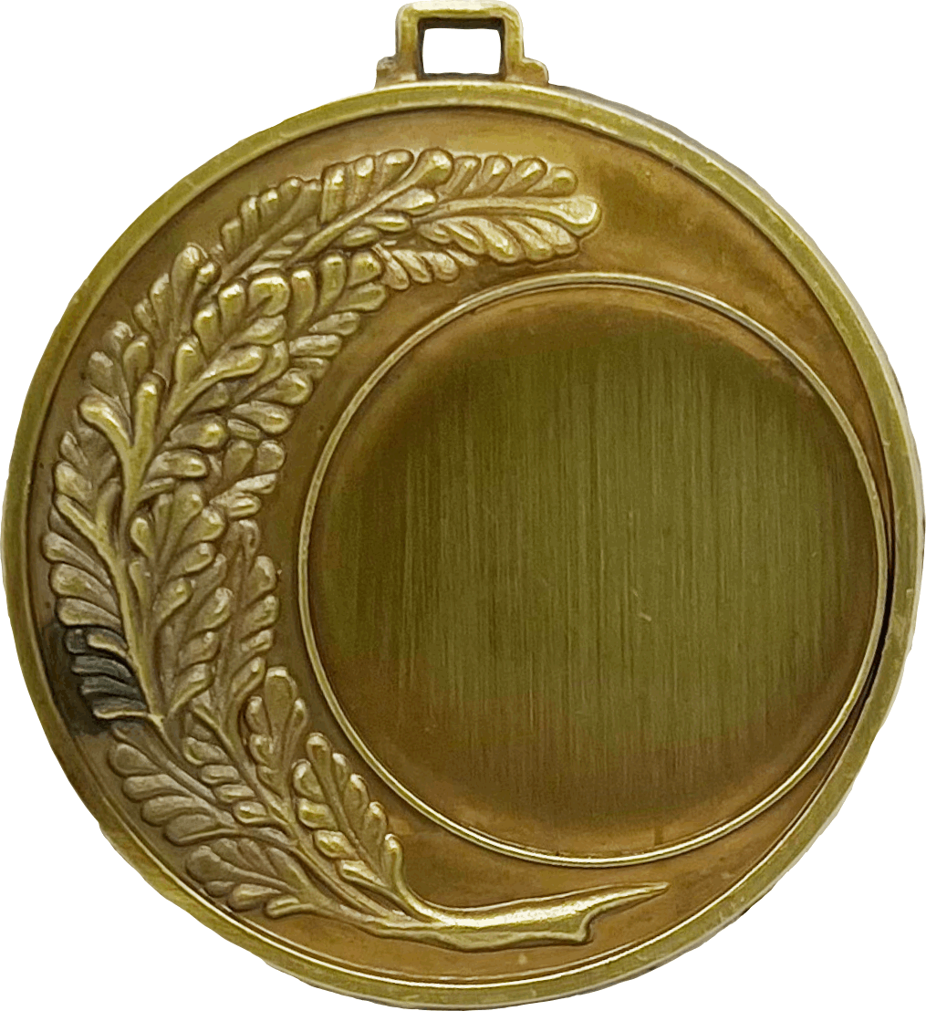 Medaille "Mira" in der Farbe Altgold inkl. Band u. Emblem