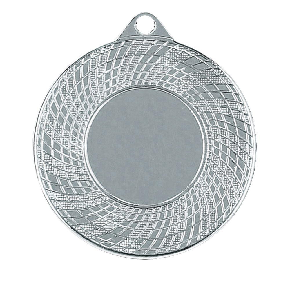 Medaille IM00259 inkl. Beschriftung, Emblem u. Band Silber Unmontiert