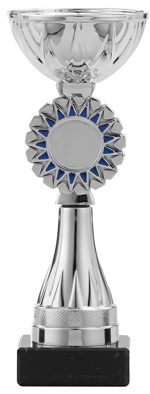 Pokal S1218 inkl. Gravur und Emblem 19 cm