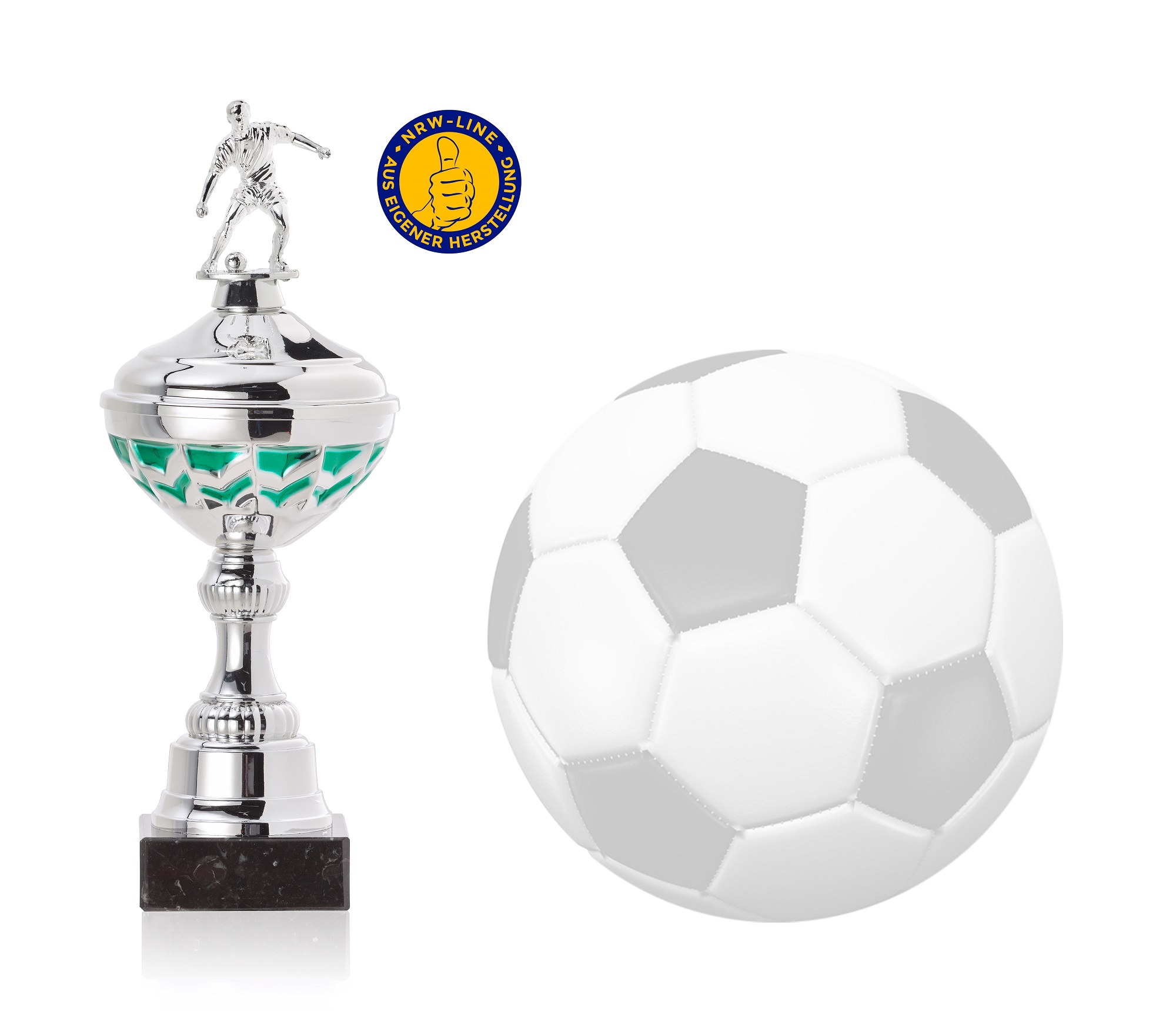 Fußball-Pokale NRW Line Dennis-GR.S inkl. Gravur 25 cm